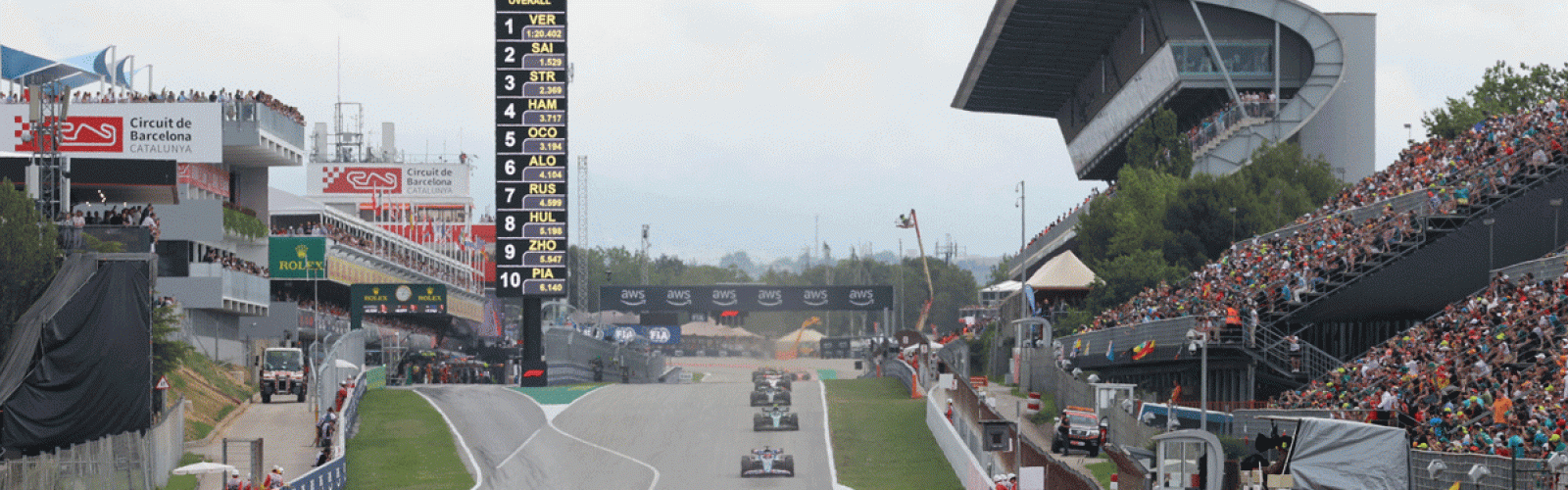 Spanish Grand Prix Circuit Barcelona race track