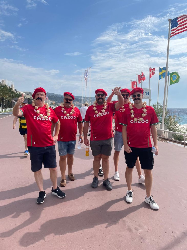 Welsh Fans at RWC 2023