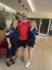 Gullivers Staff stood with Welsh Client