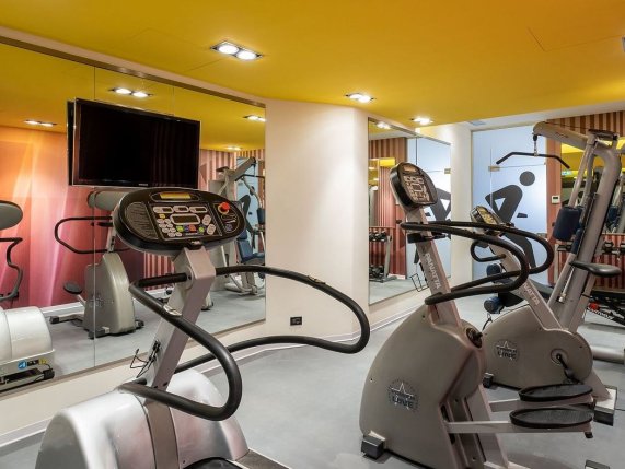 Aemilia Hotel Bologna Italy gym