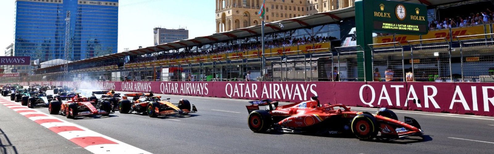 Azerbaijan Formula 1 Grand Prix ticket package for F1 fans with Grandstand options, hotel, travel and more. Watch F1 in Baku with Gullivers Sports Travel