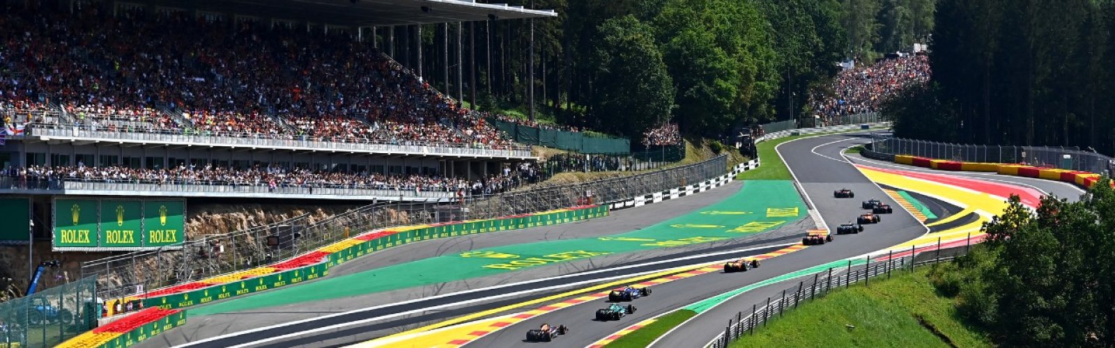 Belgian Formula 1 Grand Prix ticket package for F1 fans with Grandstand options, hotel, travel and more. Watch F1 in Spa Belgium with Gullivers Sports Travel image