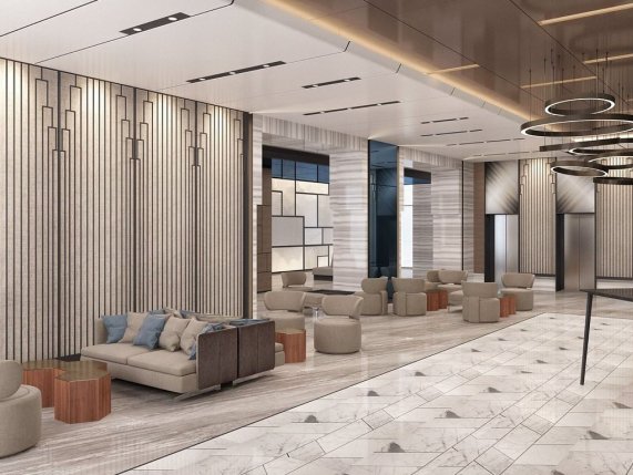 Winter Park hotel Baku lobby