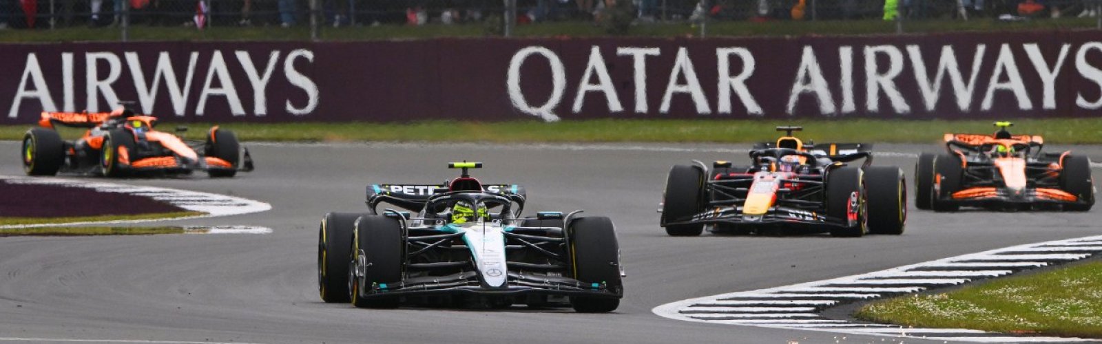 British Formula 1 Grand Prix ticket package for F1 fans with Grandstand options, hotel, travel and more. Watch F1 at Silverstone live image