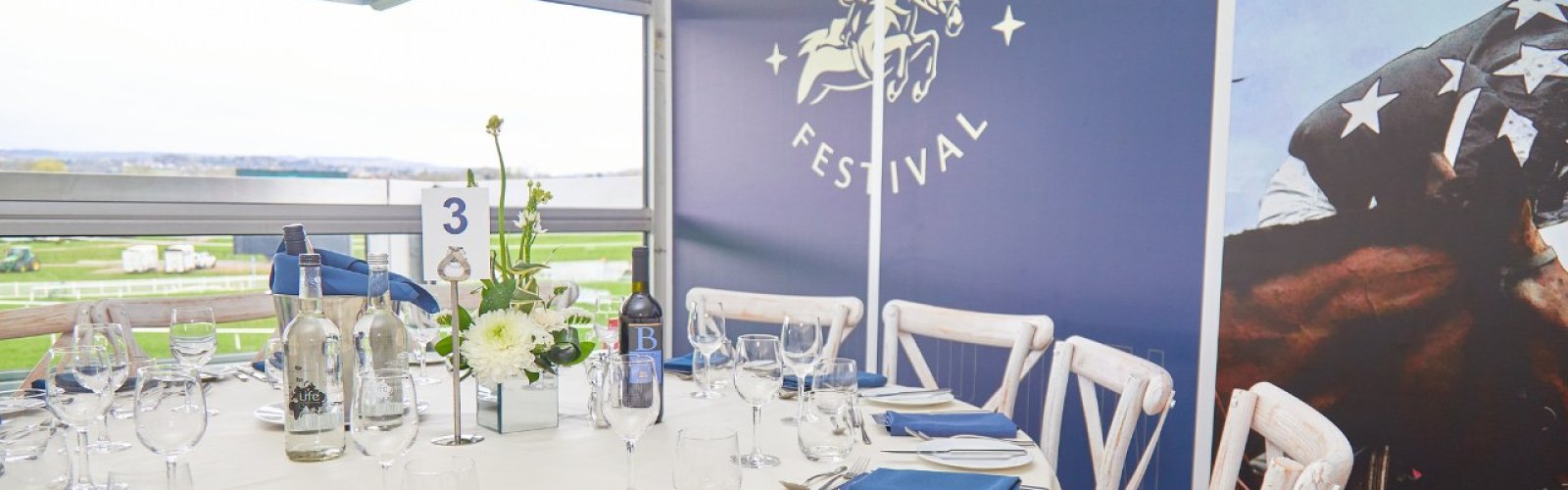 Cheltenham Festival hospitality ticket packages for Long Run Balcony Boxes image