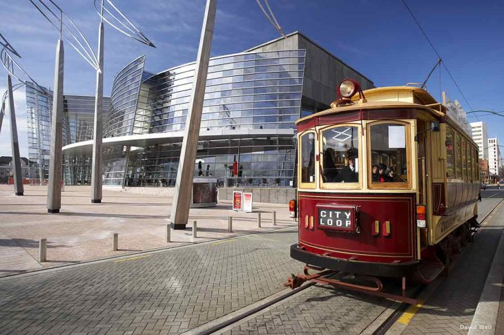Christchurch tramway, New Zealand 