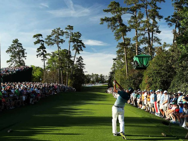 Sergio Garcia 18th hole 