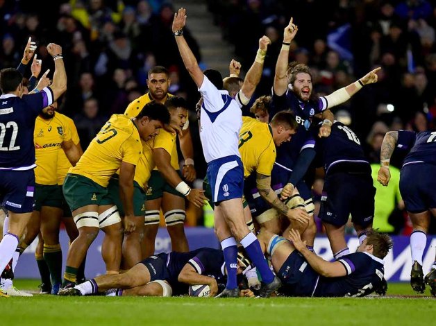 Scotland defeat Australia 