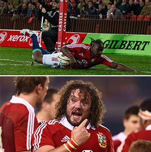 Adam Jones and Ugo Monye sign for Gullivers