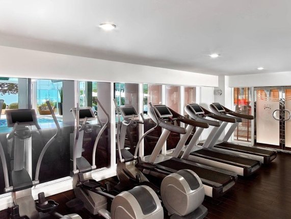 Hotel in Monte Carlo Le Meridien Beach Plaza gym