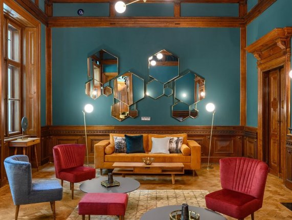Hotel Oktogon Haggenmacher Budapest lounge