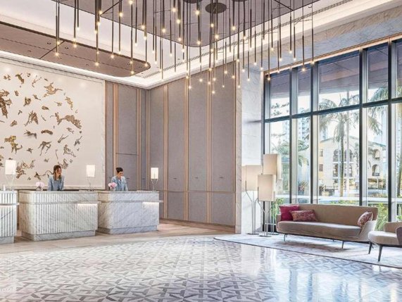 The Langham Hotel Gold Coast lobby image