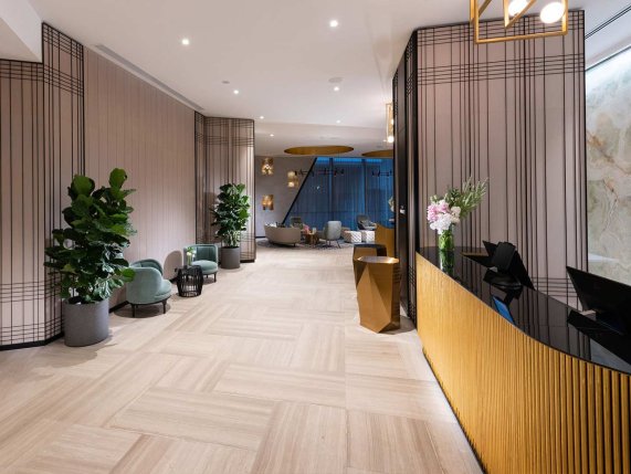 Dorsett Melbourne lobby hotel image