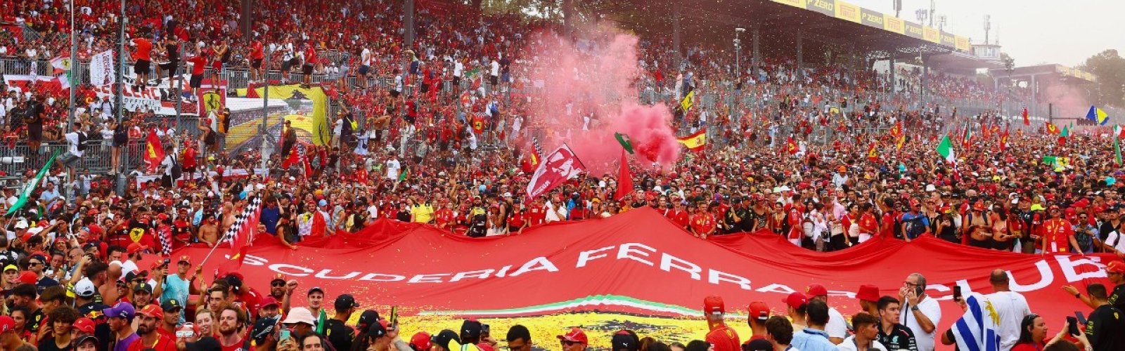 Italian Formula 1 Grand Prix ticket package for F1 fans with Grandstand options, hotel, travel and more. Watch F1 Monza Italy with Gullivers Sports Travel image