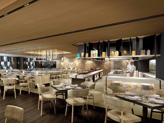 Hyatt Regency hotel restaurant, Sydney 