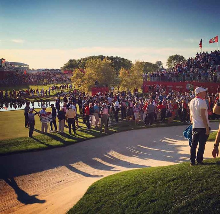 Ryder cup bunker 