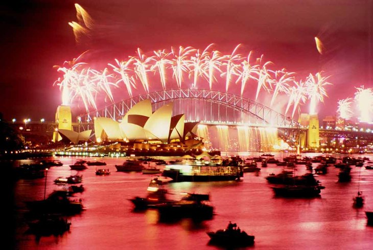 Sydney fireworks display 