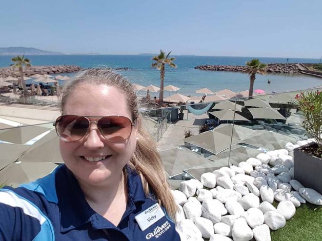 Gullivers representative at the Monaco Grand Prix 