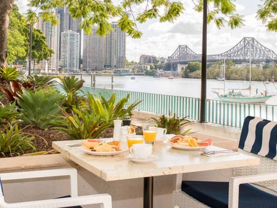 Stamford Plaza terrace area, Brisbane 