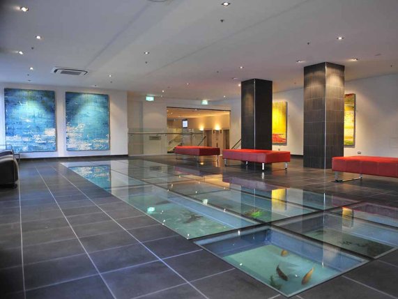 Rydges Sydney central lobby area 