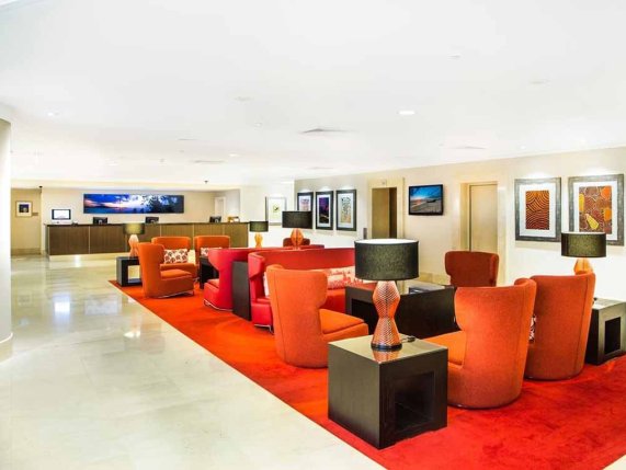 rydges world square lobby 